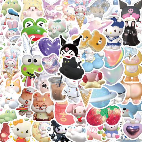 🎁 FREE 50 Pcs Hello Kitty Stickers (100% off)